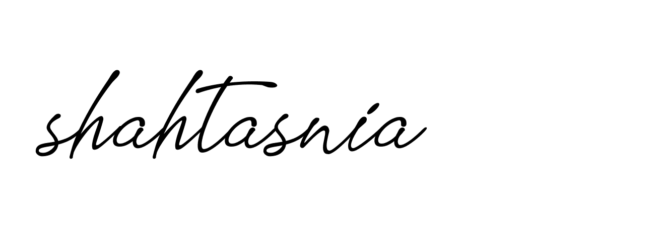 Signature of shahtasnia