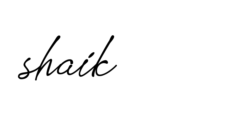 Signature of shaik