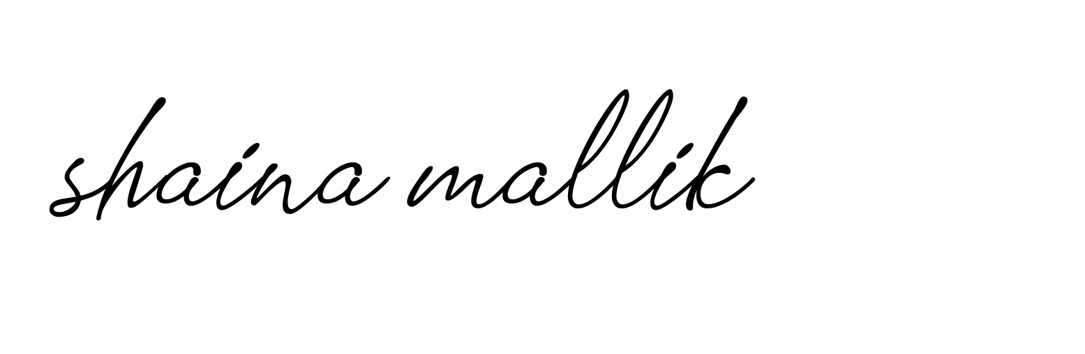 Signature of shaina-mallik