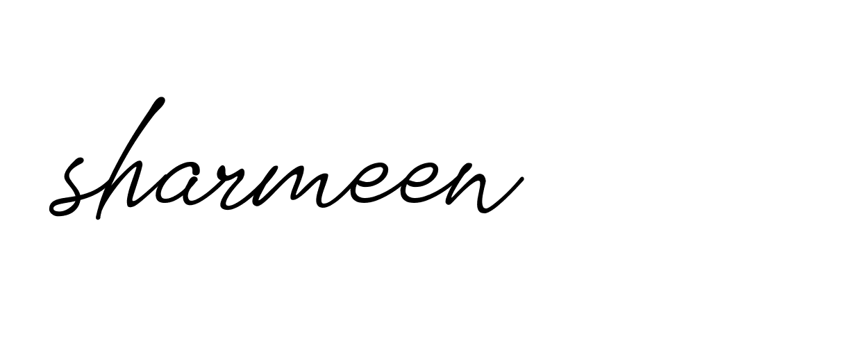 Signature of sharmeen