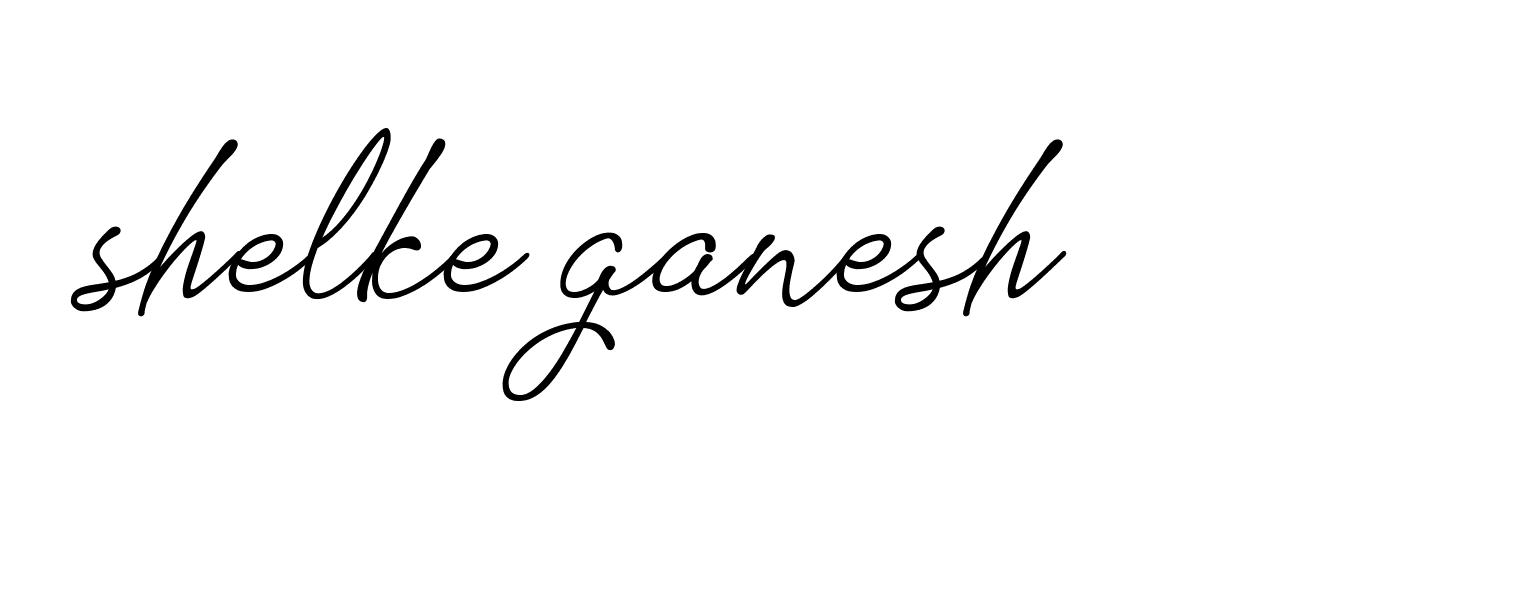 Signature of shelke-ganesh