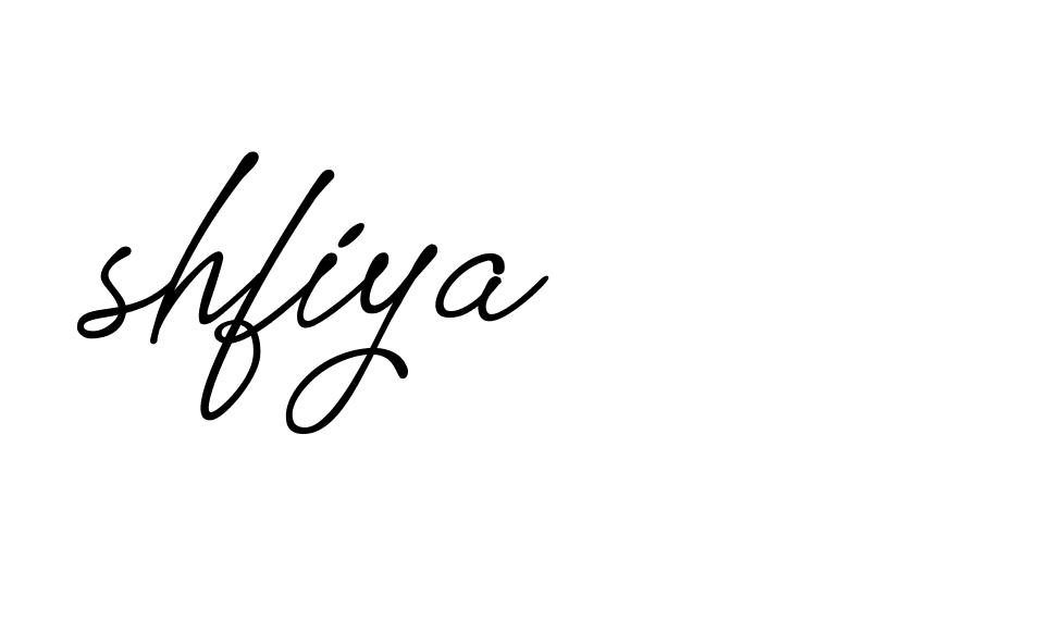 Signature of shfiya