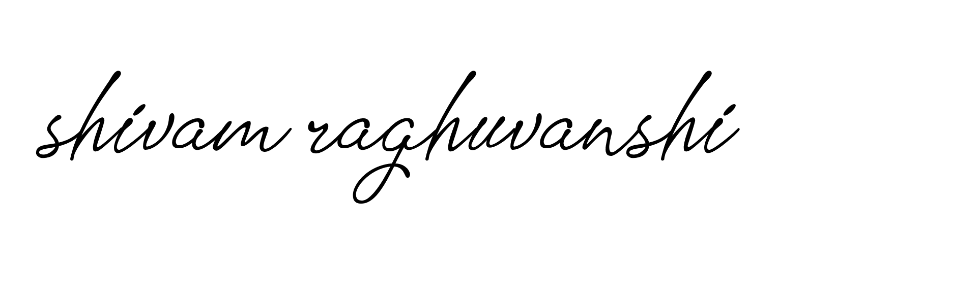 Signature of shivam-raghuvanshi