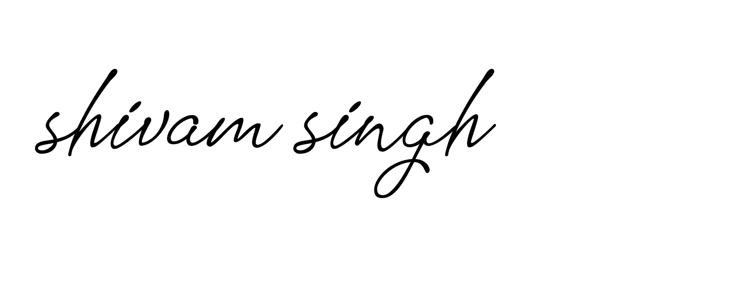 Signature of shivam-singh