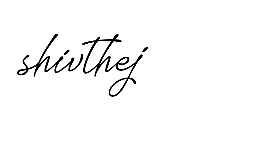 Signature of shivthej-