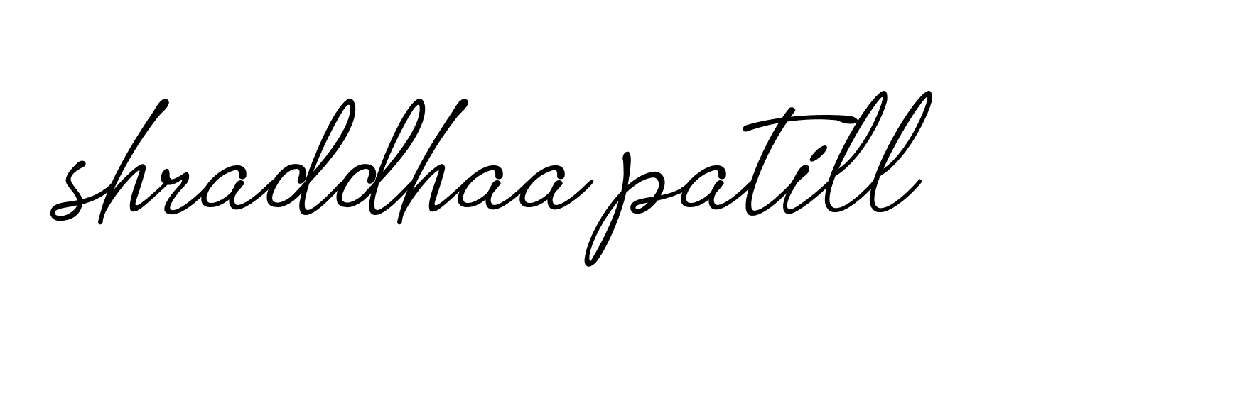 Signature of shraddhaa-patill