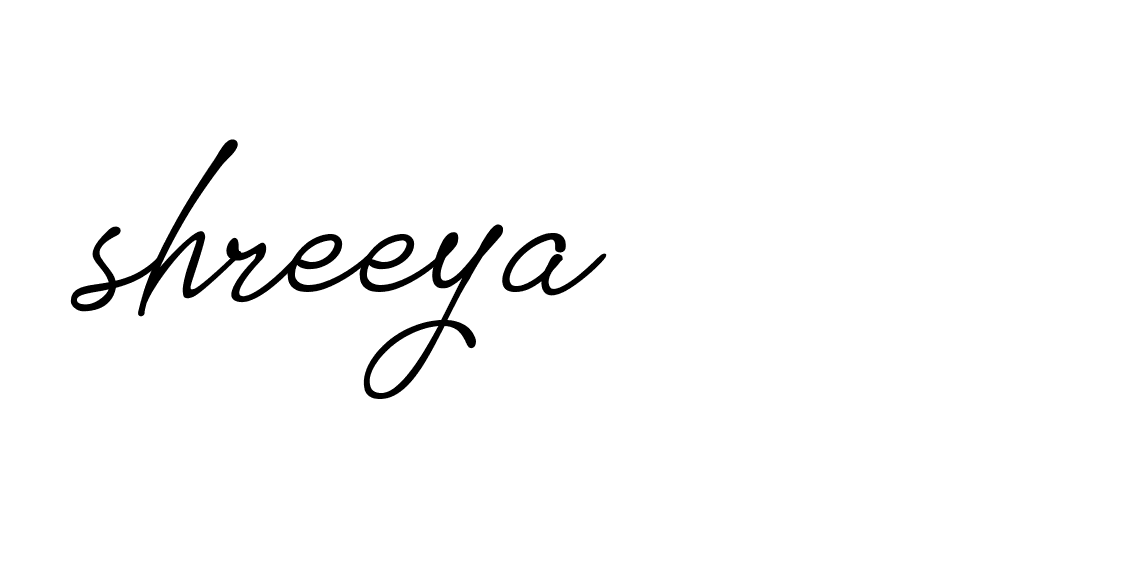 Signature of shreeya-