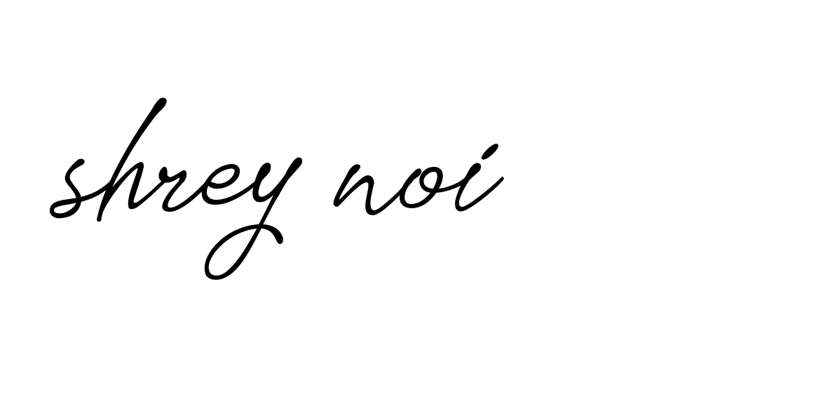 Signature of shrey-noi