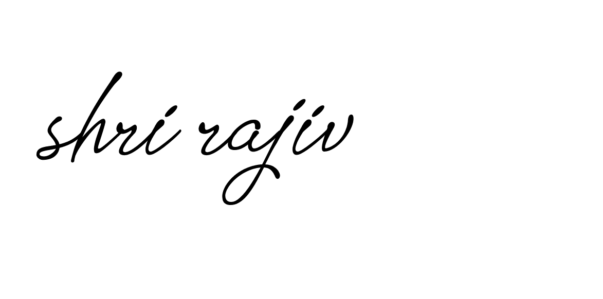 Signature of shri-rajiv