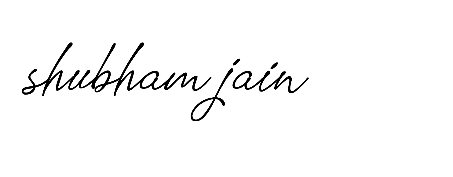 Signature of shubham-jain