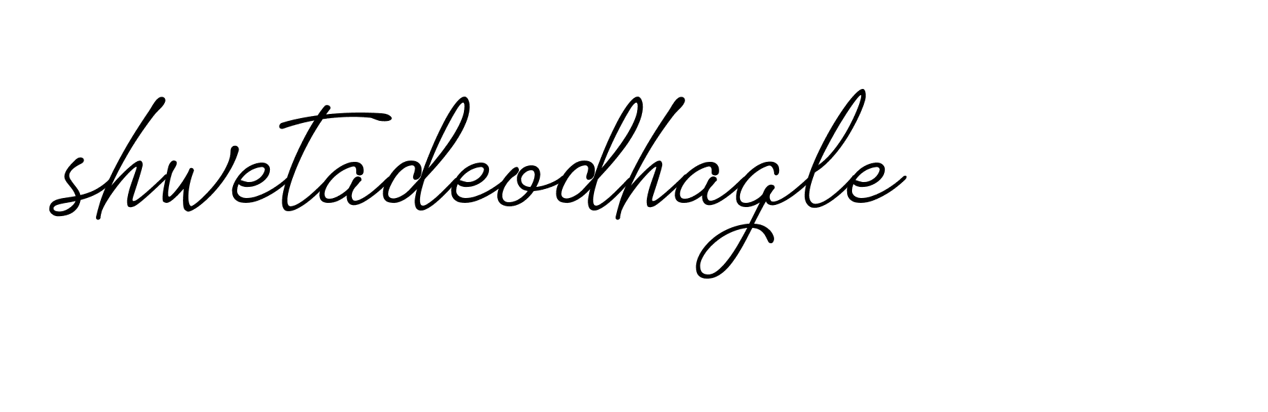 Signature of shwetadeodhagle-