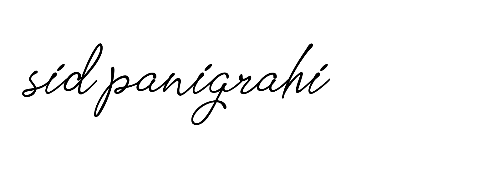 Signature of sid-panigrahi