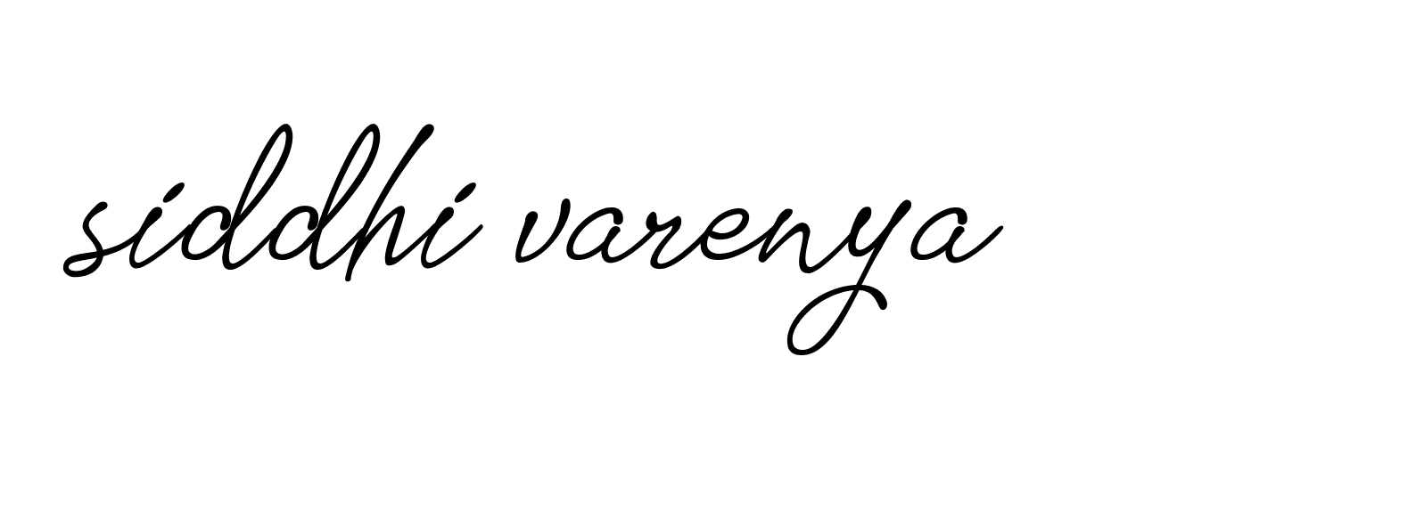 Signature of siddhi-varenya