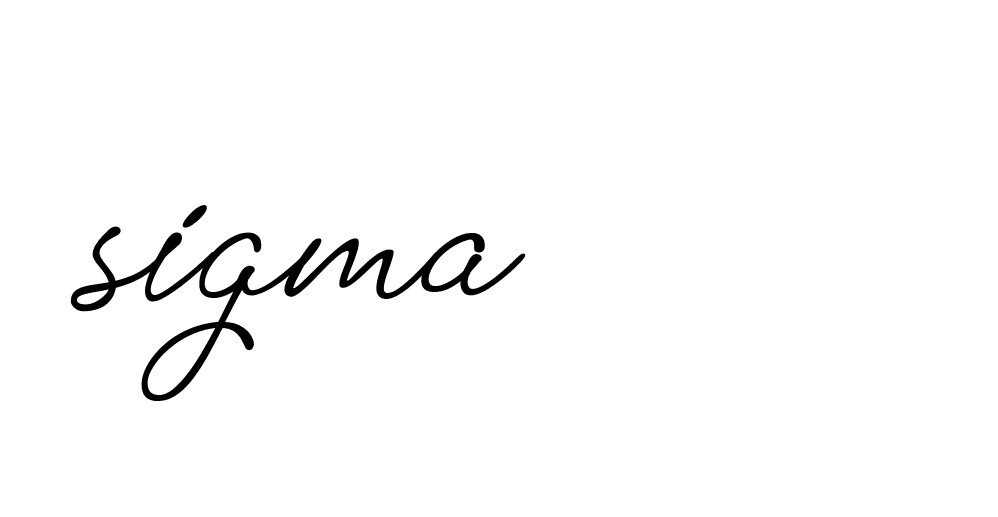 Signature of sigma