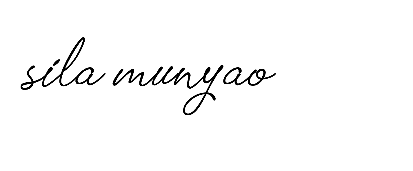 Signature of sila-munyao