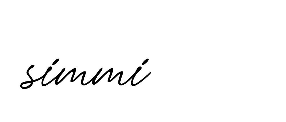 Signature of simmi