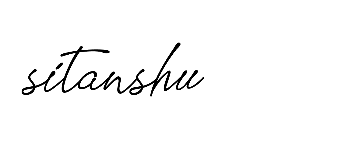 Signature of sitanshu