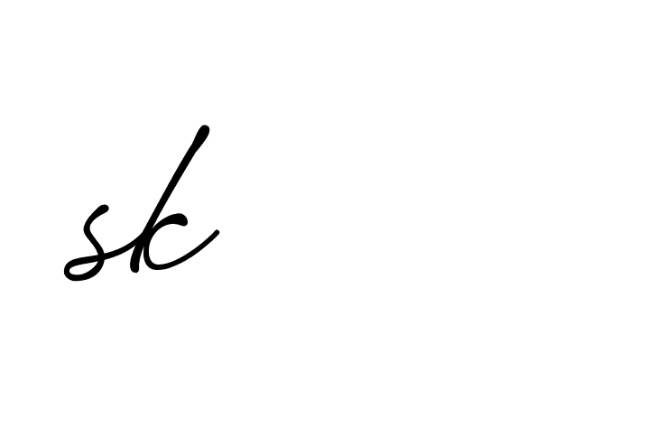 Signature of sk