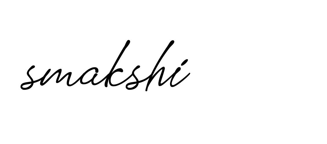 Signature of smakshi