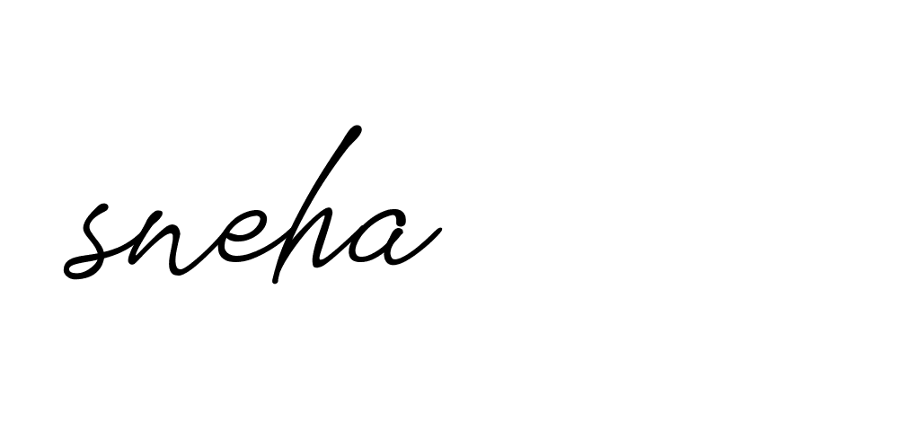 Signature of sneha-