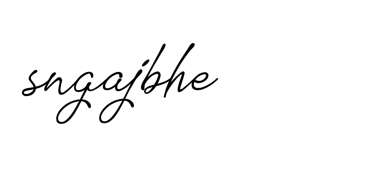 Signature of sngajbhe-