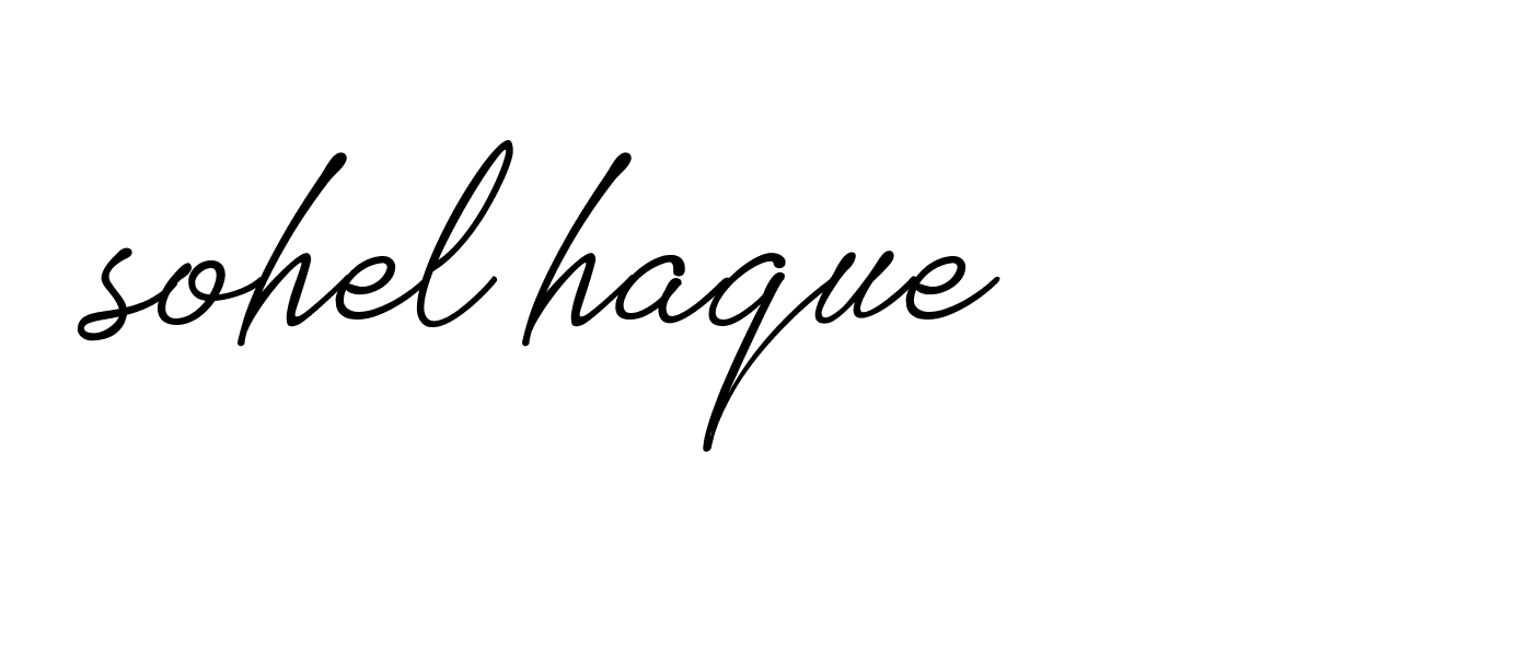 Signature of sohel-haque