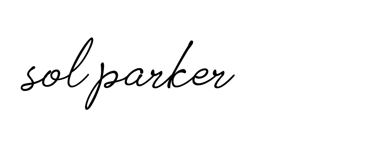 Signature of sol-parker