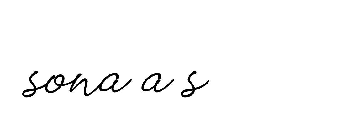 Signature of sona-a-s