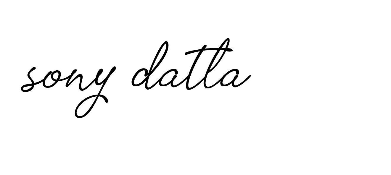 Signature of sony-datla