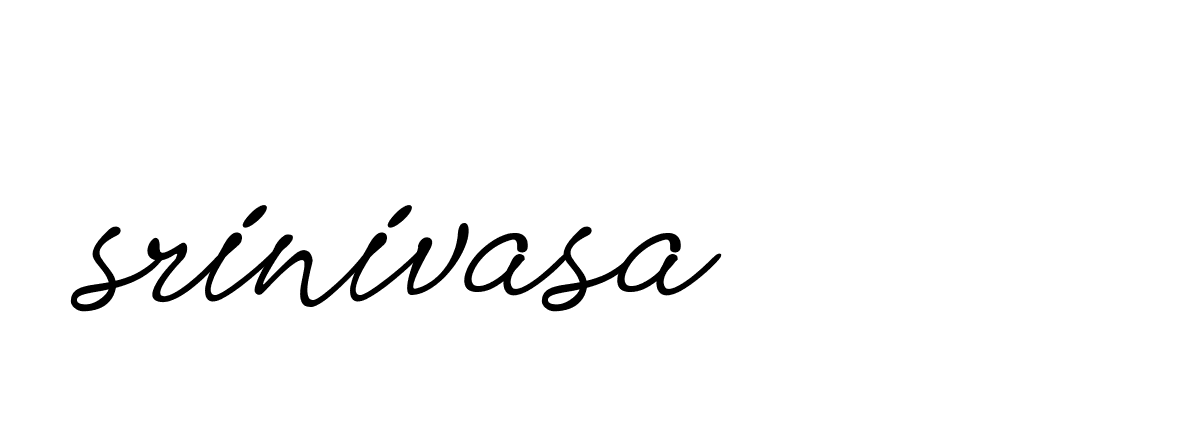 Signature of srinivasa