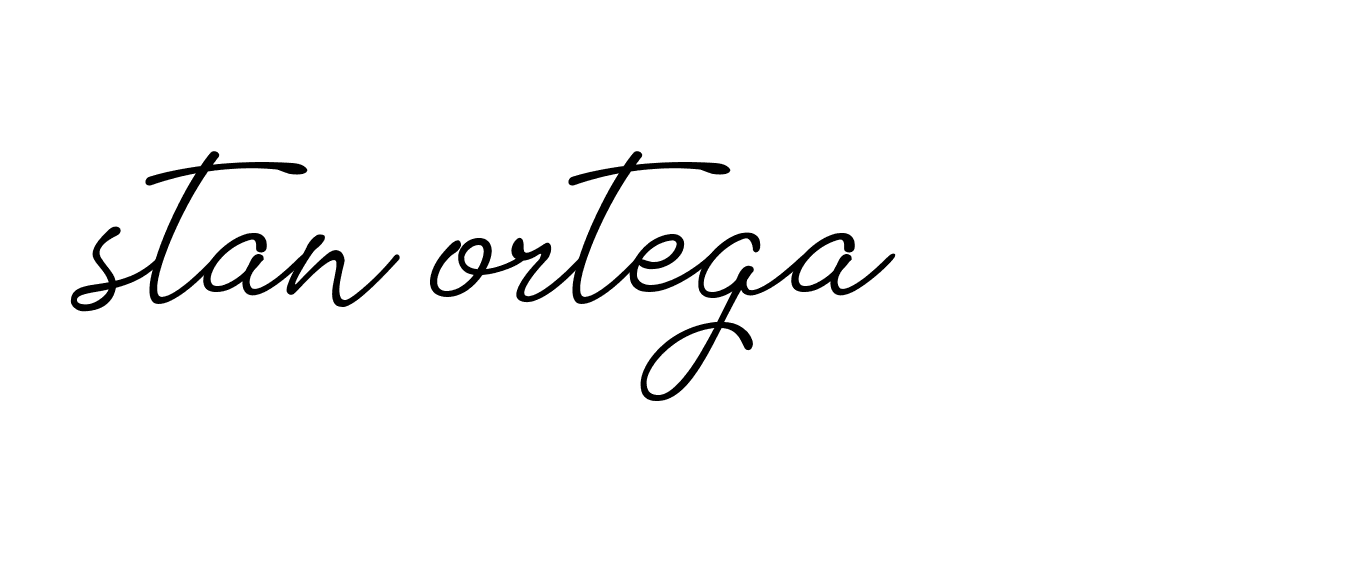 Signature of stan-ortega