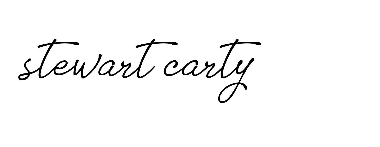 Signature of stewart-carty