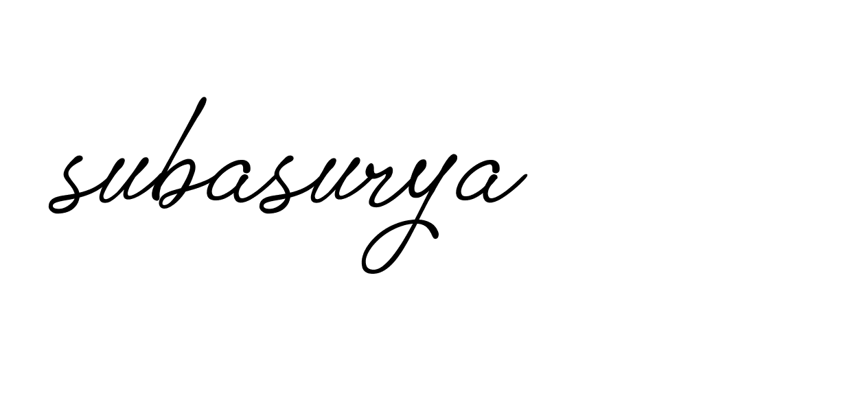 Signature of subasurya