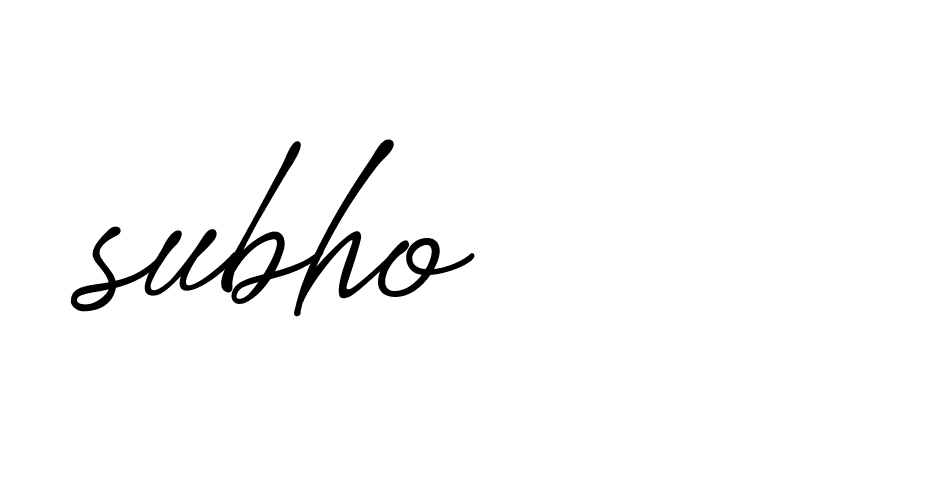 Signature of subho