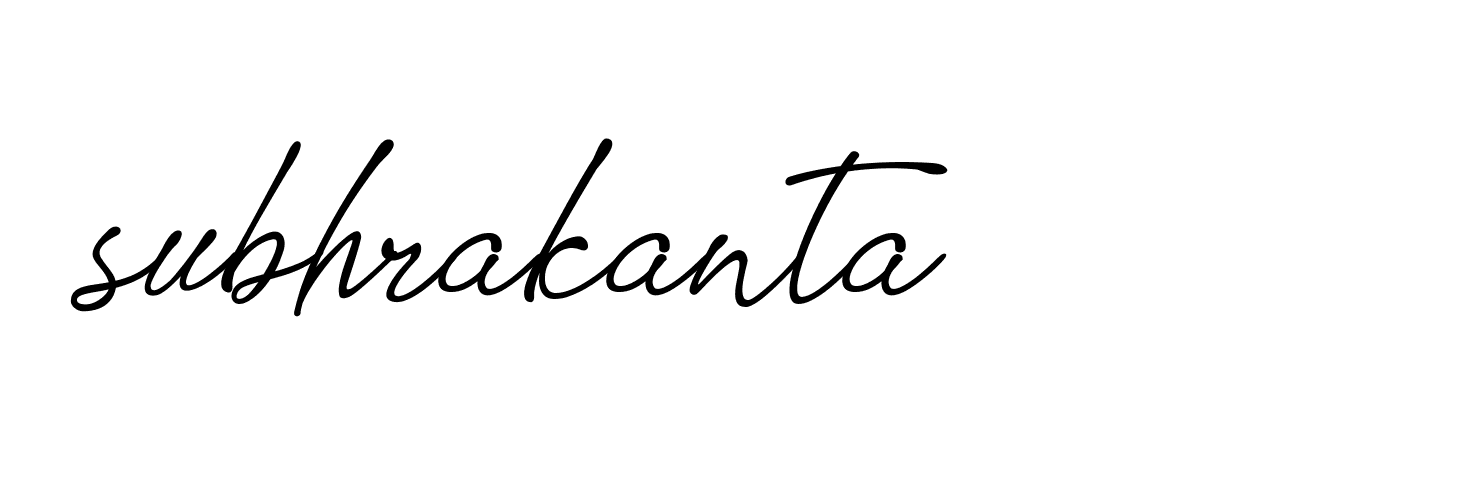 Signature of subhrakanta-