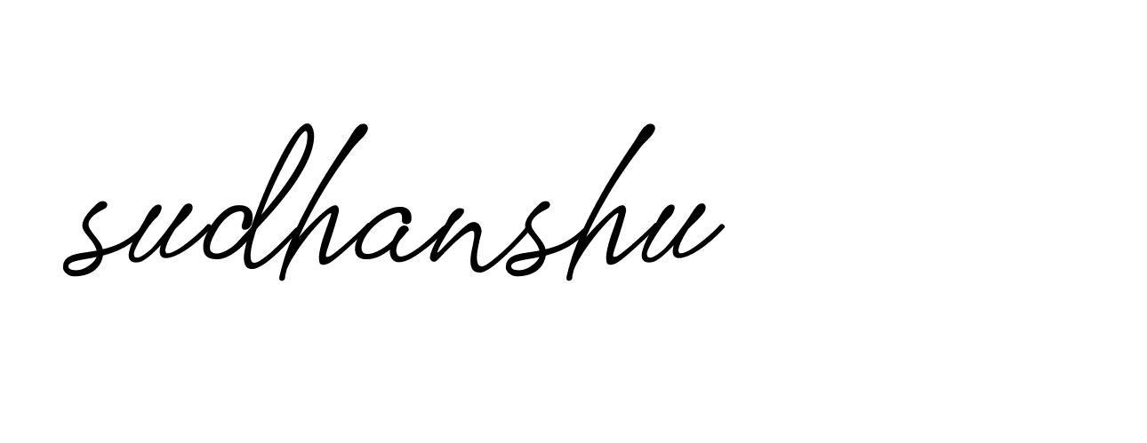 Signature of sudhanshu