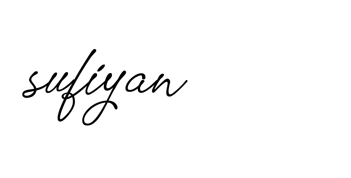 Signature of sufiyan-