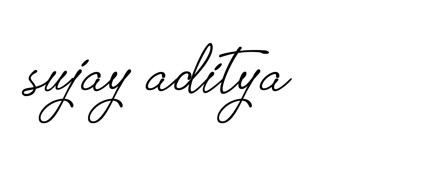 Signature of sujay-aditya