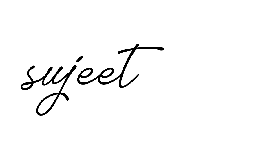 Signature of sujeet