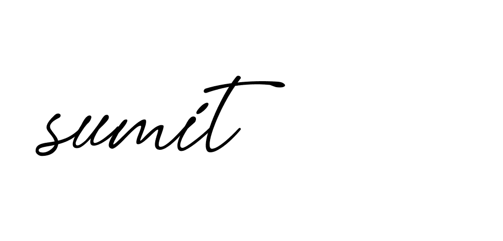 Signature of sumit-