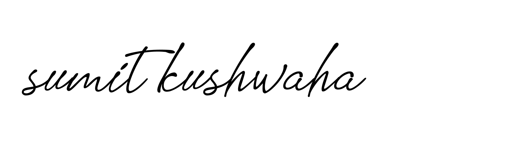 Signature of sumit-kushwaha