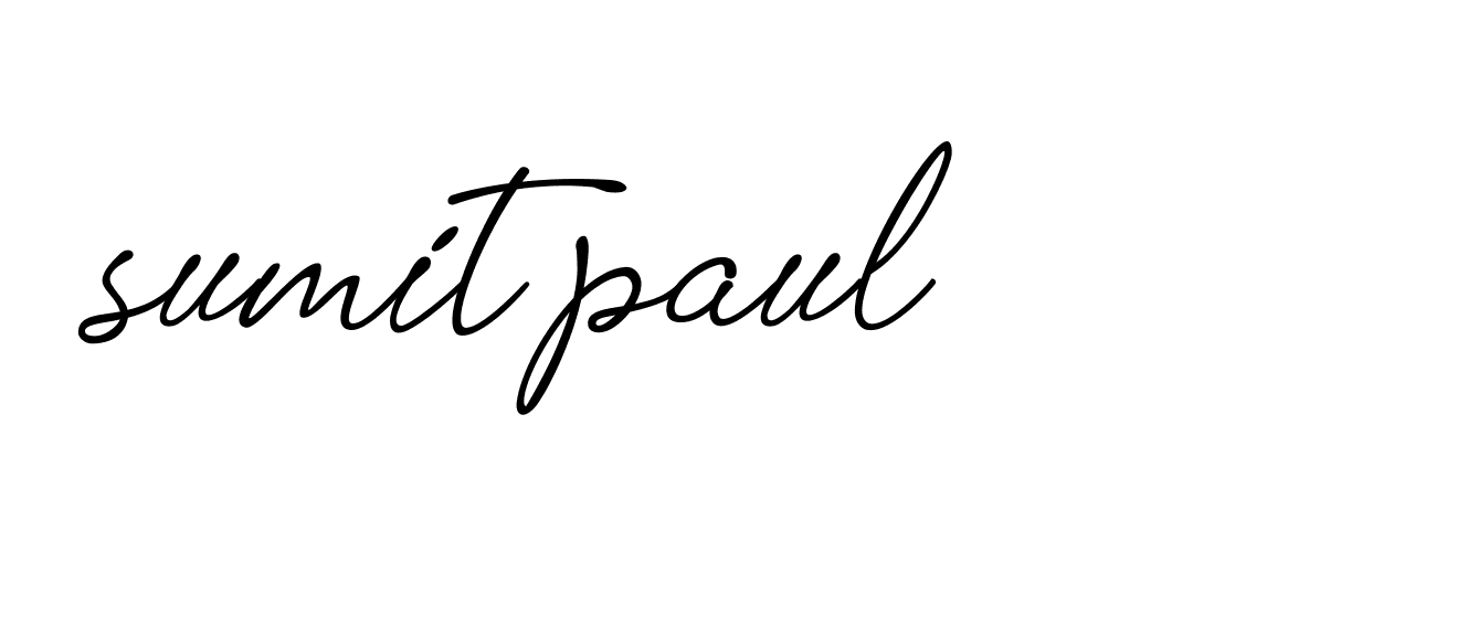 Signature of sumit-paul