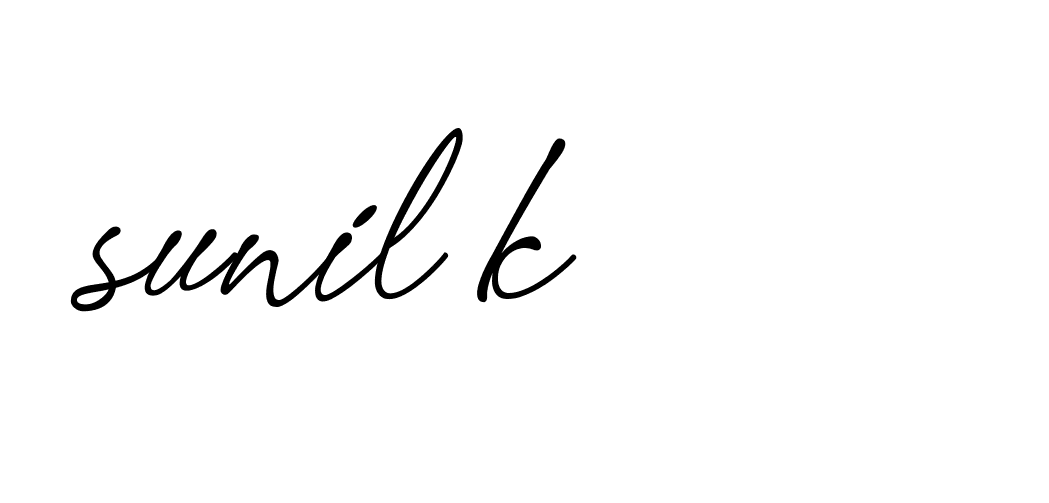 Signature of sunil-k