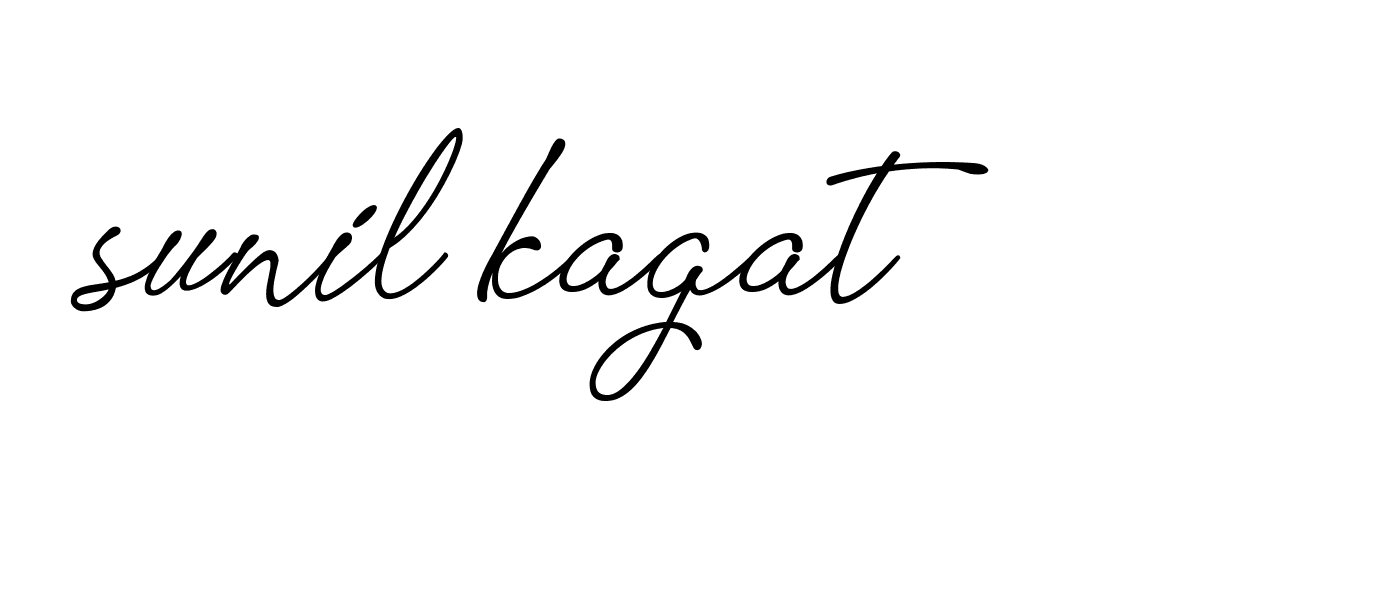 Signature of sunil-kagat