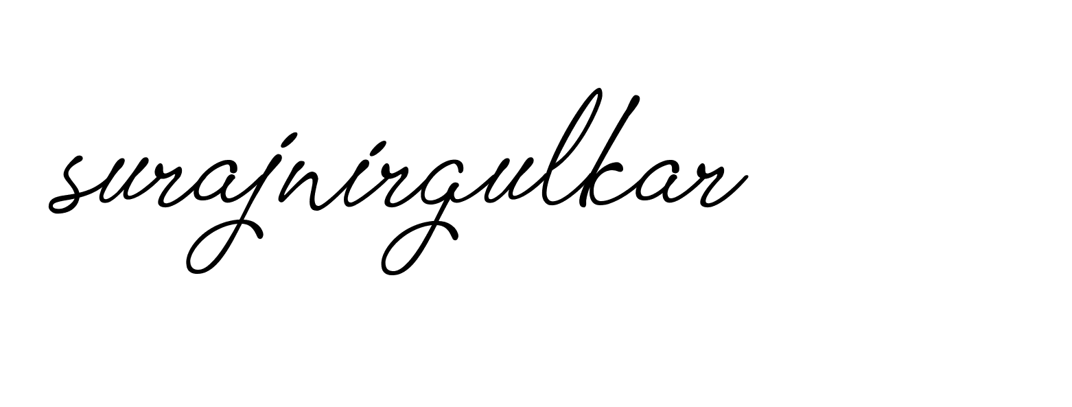 Signature of surajnirgulkar