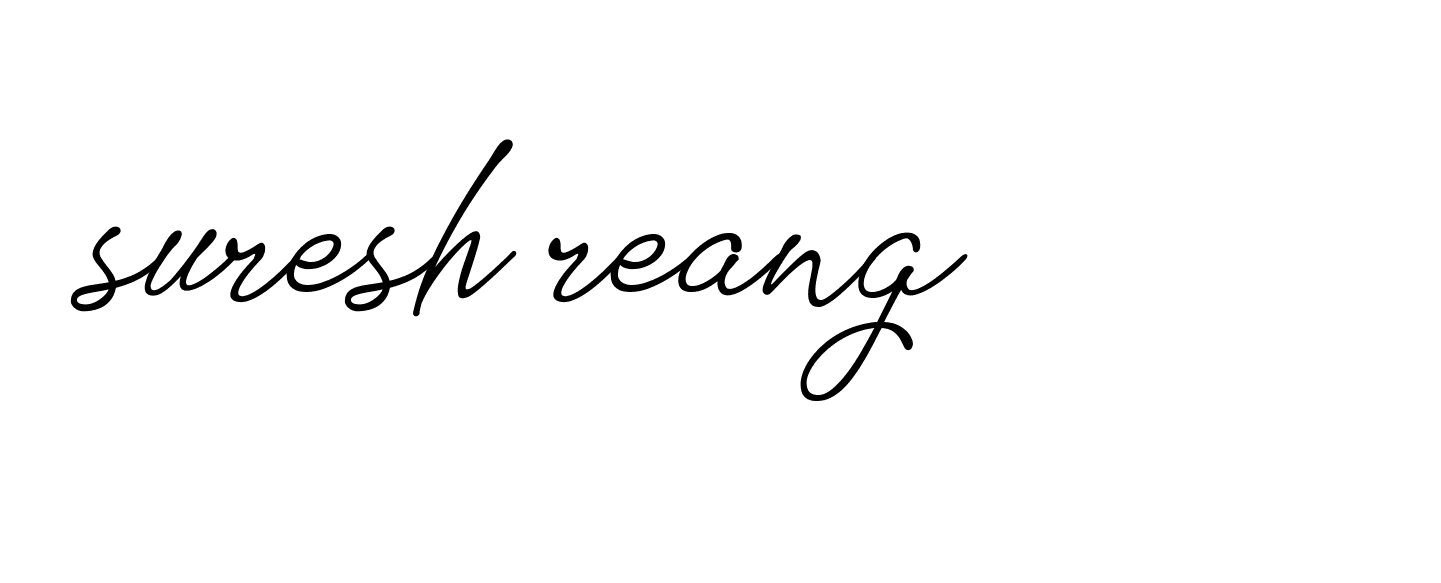 Signature of suresh-reang