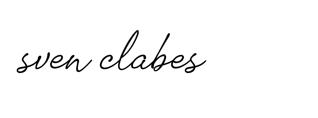 Signature of sven-clabes