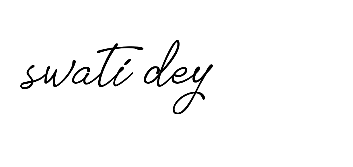 Signature of swati-dey