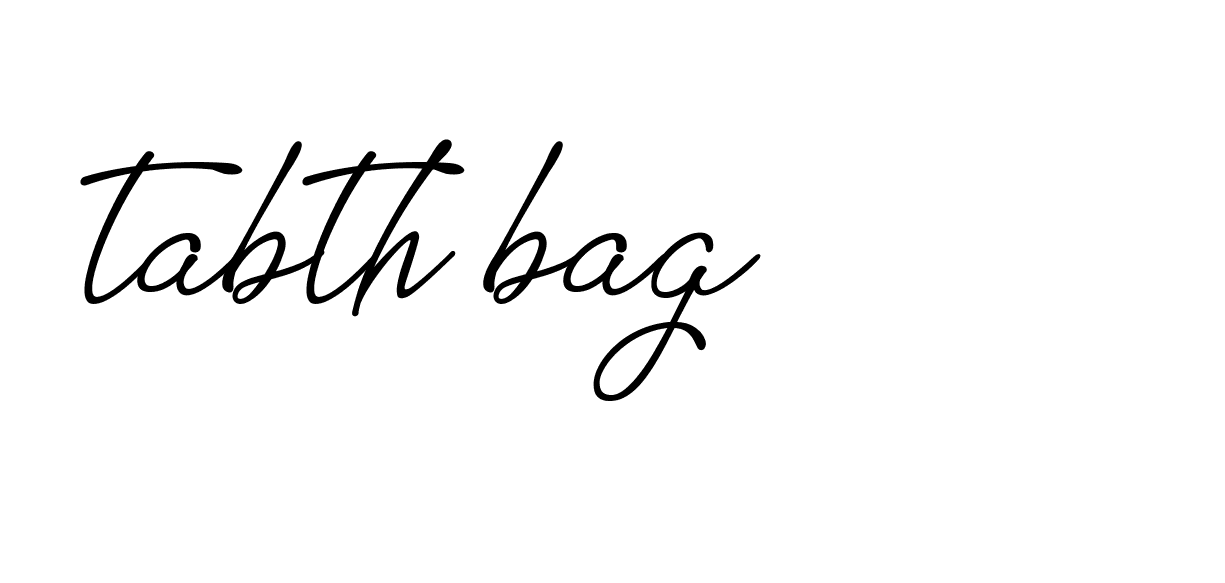 Signature of tabth-bag