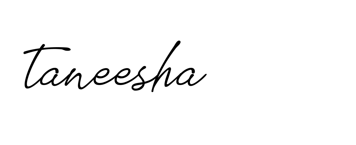 Signature of taneesha-